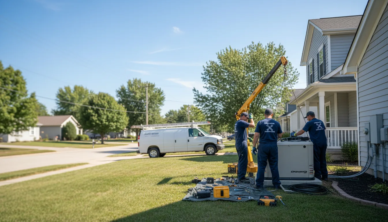 Generator Installation in Palestine, IL near me